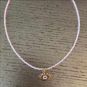 Hand Crafted Evil Eye Beaded Necklace 🧿